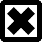 Table Delete Table SVG Icon